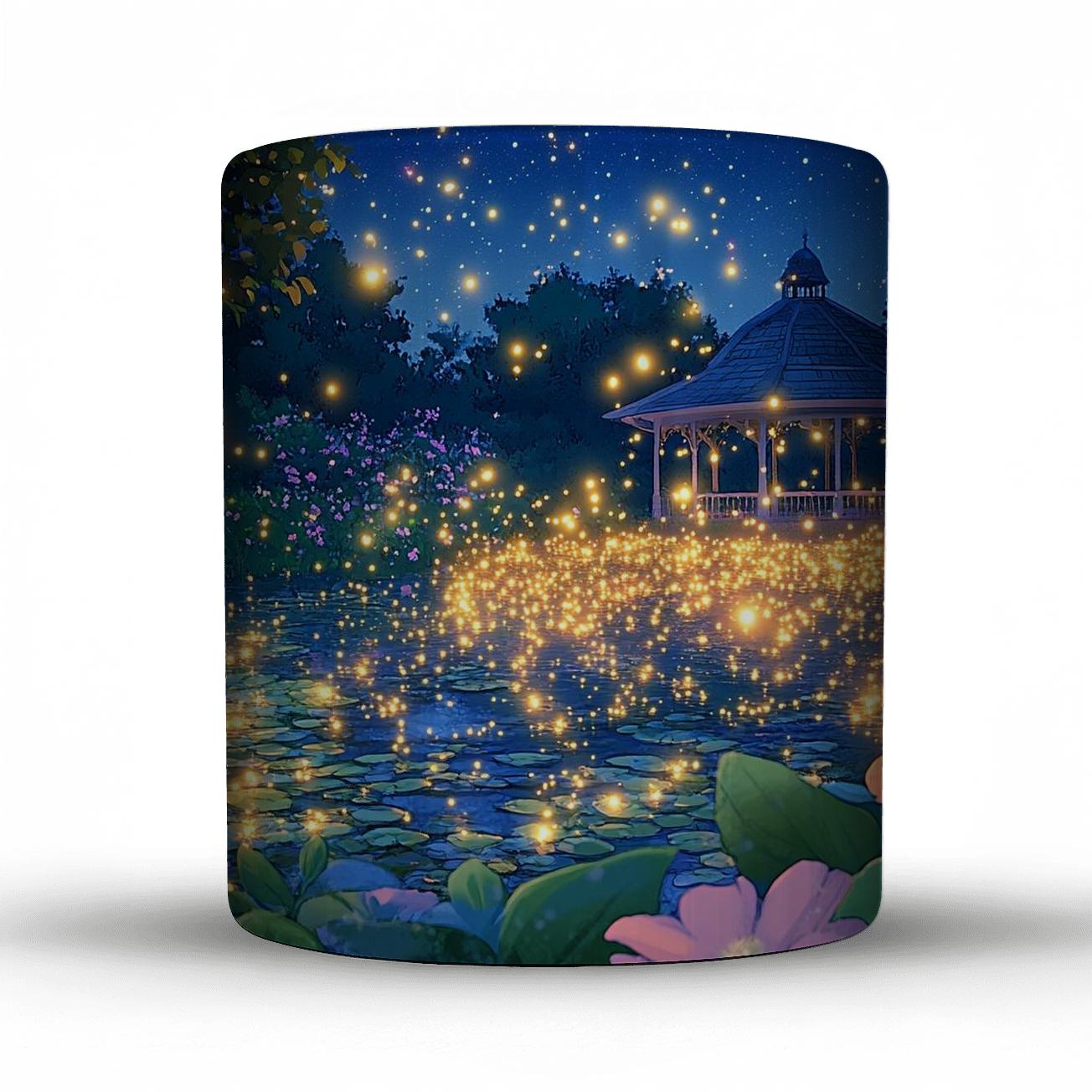 Princess Tiana Firefly Lantern Garden Party Disney Inspired personalized mugs