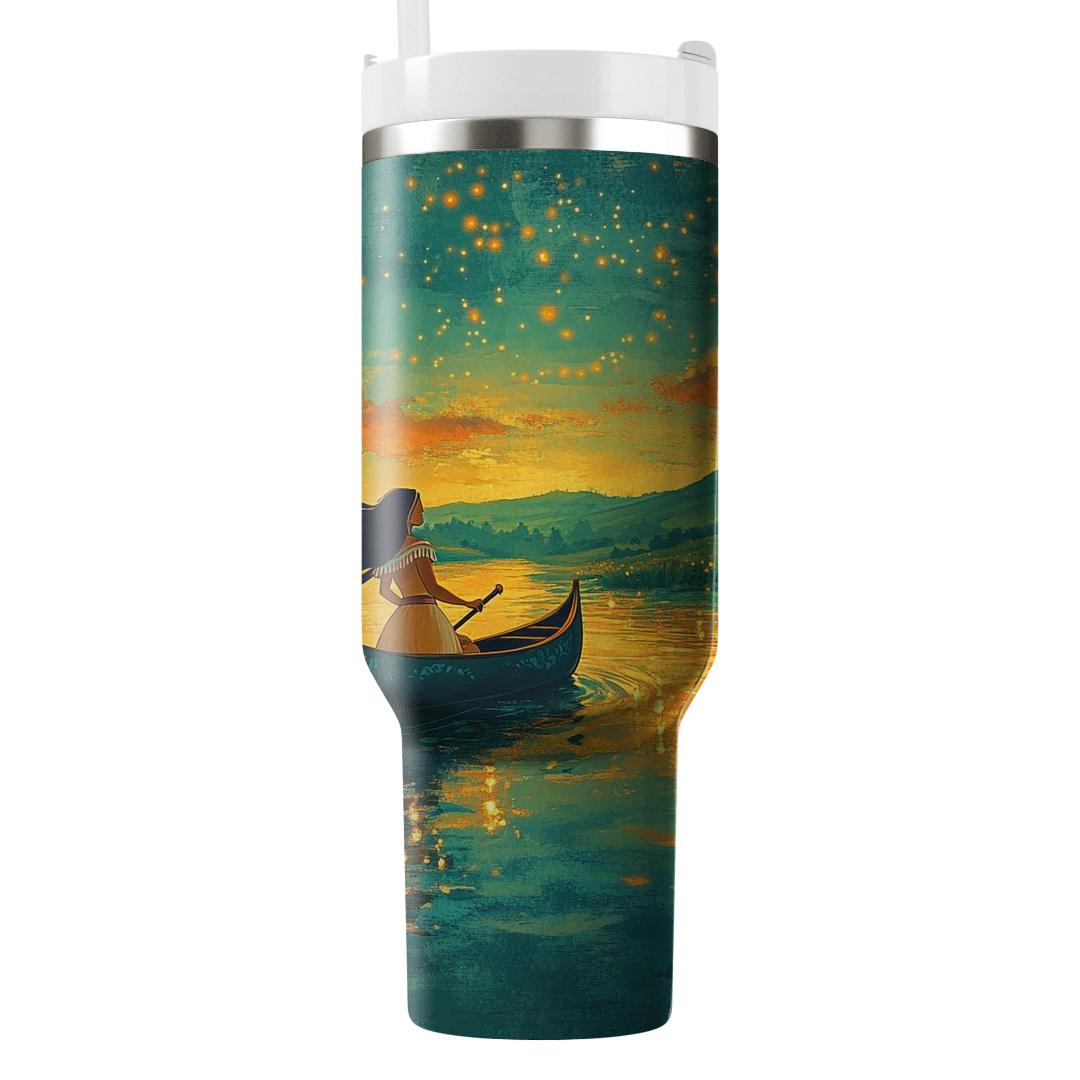 Pocahontas Riverlight Canoe Adventure custom tumblers