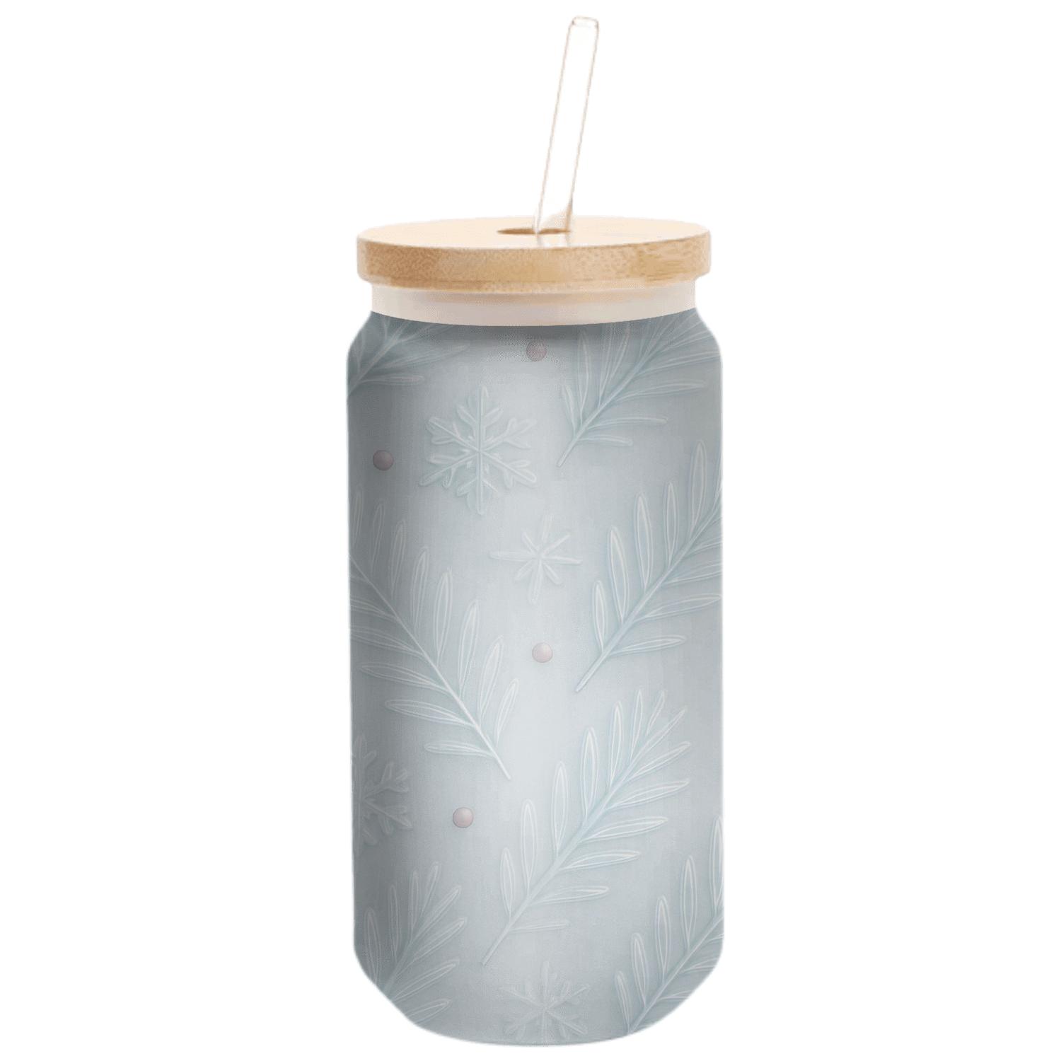 Winter Glass Pine Reverie handcrafted glassware drinkware