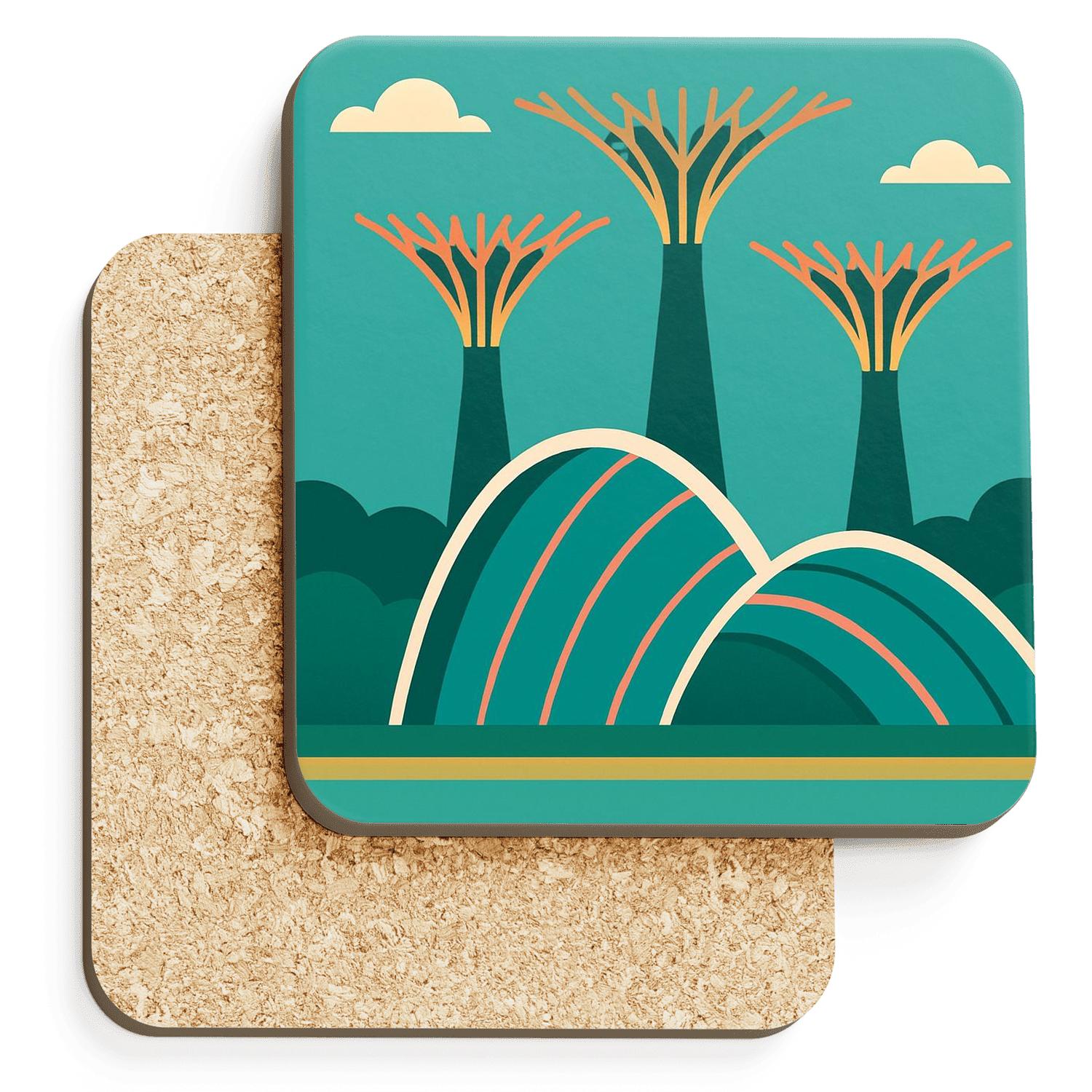 Gardens By The Bay Singapore Singapore elegant tabletop coasters