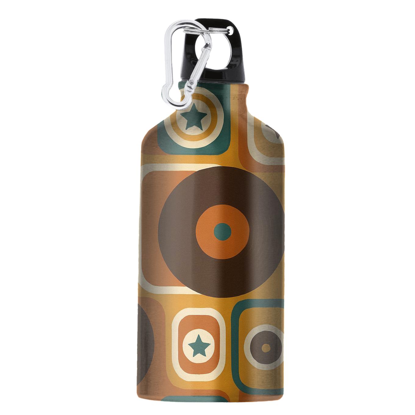 Groovy Record Crate Geometry premium sports bottles