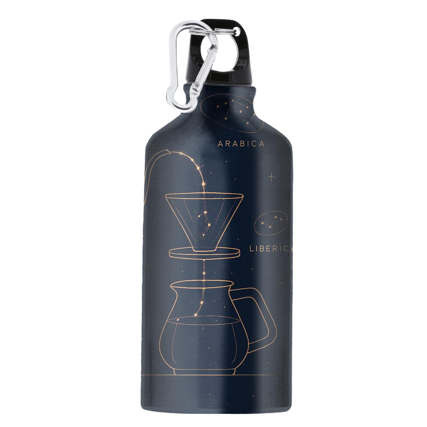 Cosmic Pour Over Cartography insulated sports bottles