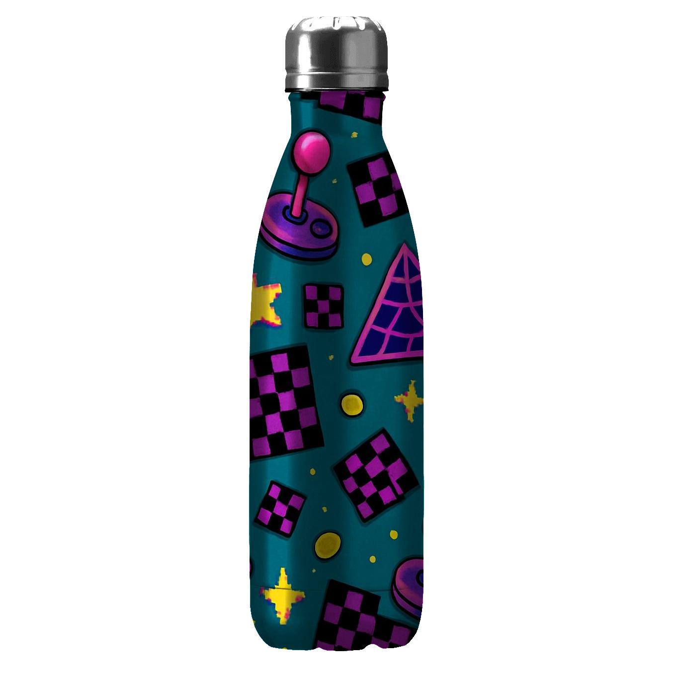 Arcade Floor Geometry Rush water bottle cups