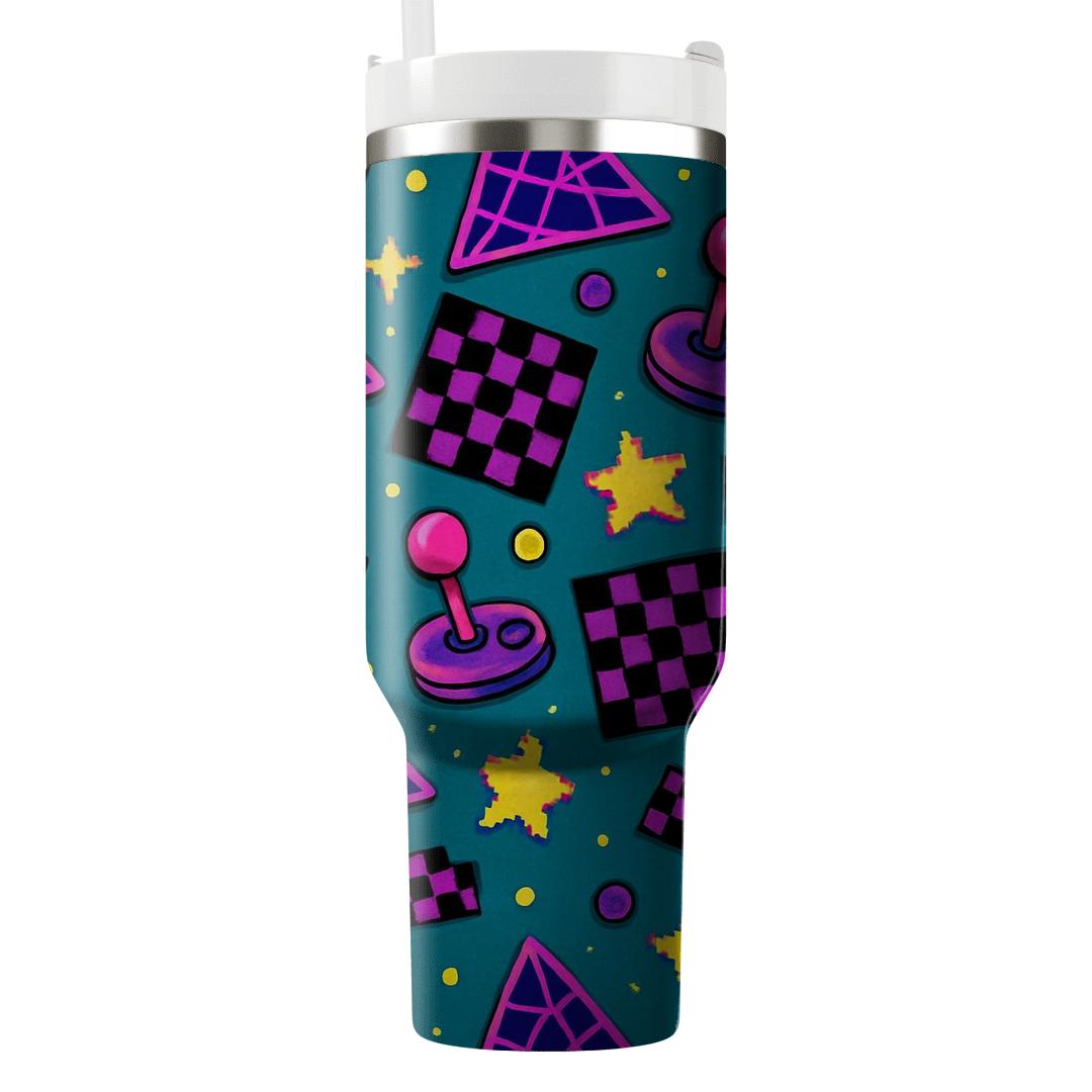 Arcade Floor Geometry Rush decorative tumblers