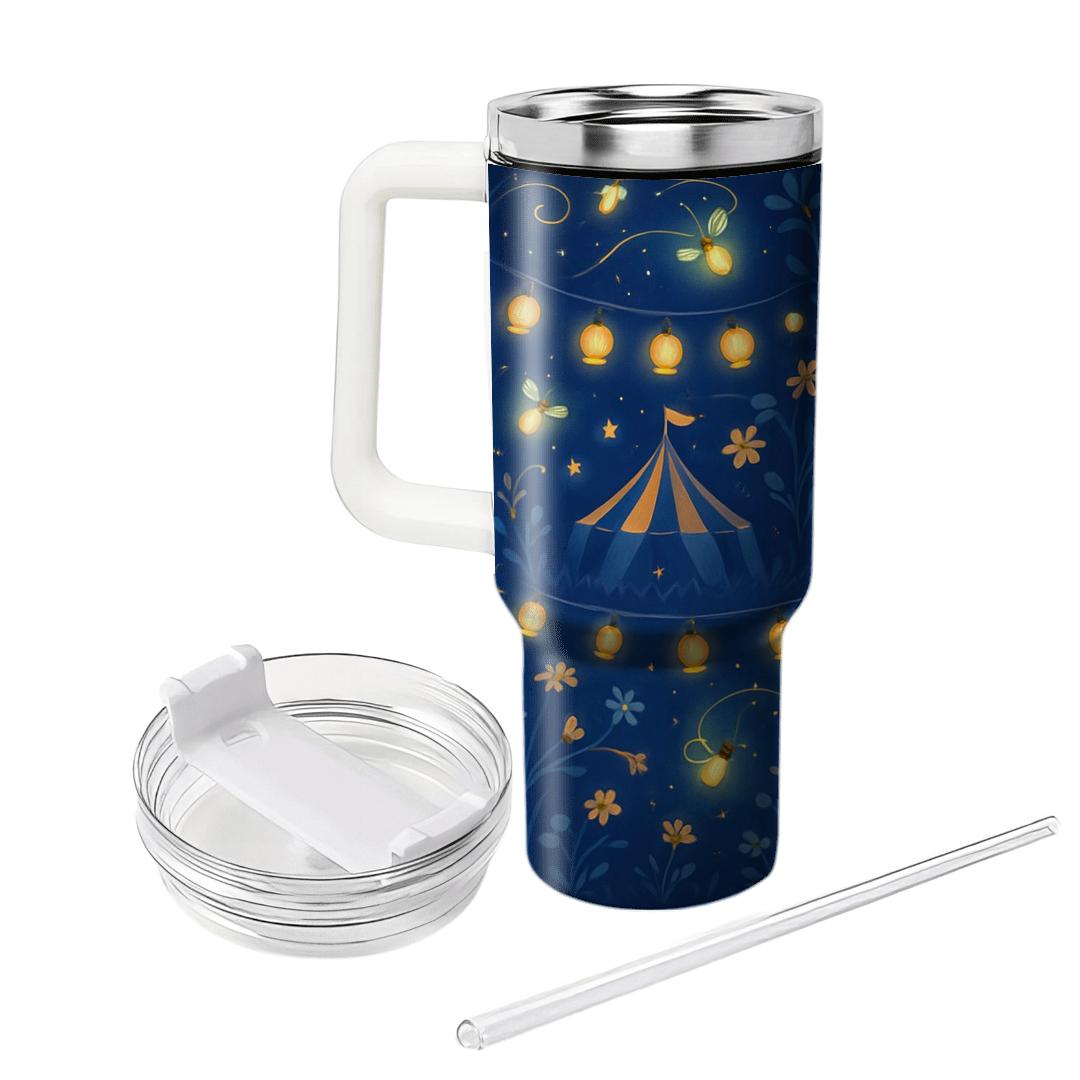 Midsummer Firefly Carnival decorative tumblers