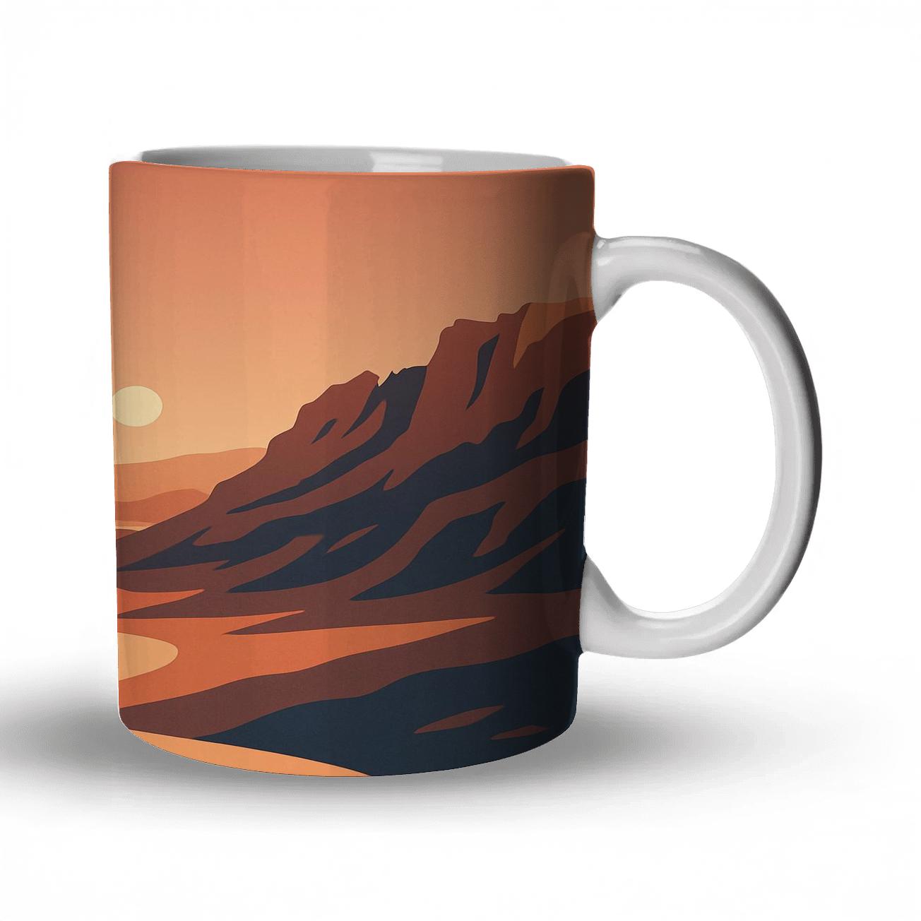 Valle De La Luna Atacama Desert San Pedro De Atacama Chile gift mugs for occasions