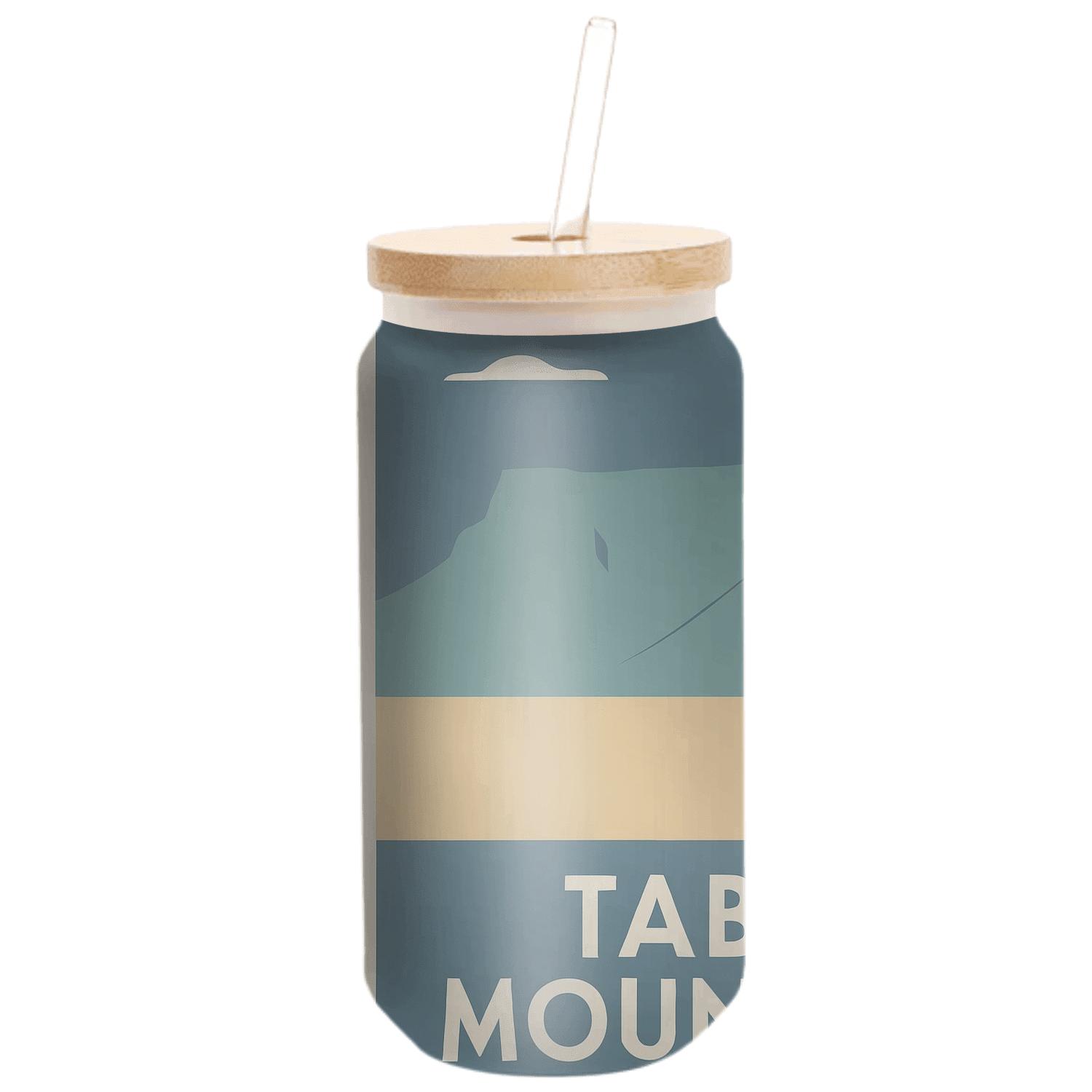 Table Mountain Aerial Cableway Cape Town South Africa handcrafted glassware drinkware