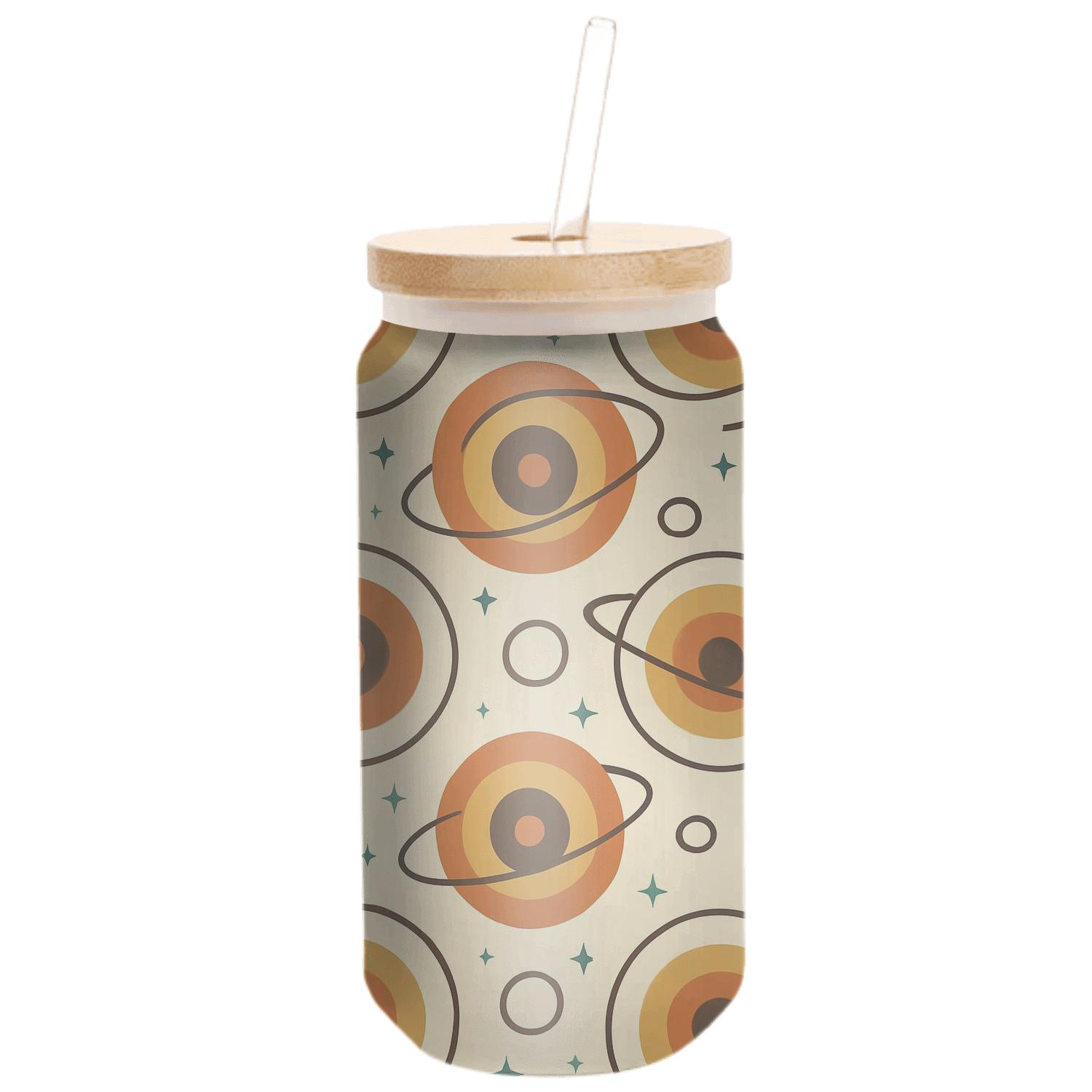 Groovy Cosmic Vinyl Rings glassware drinkware