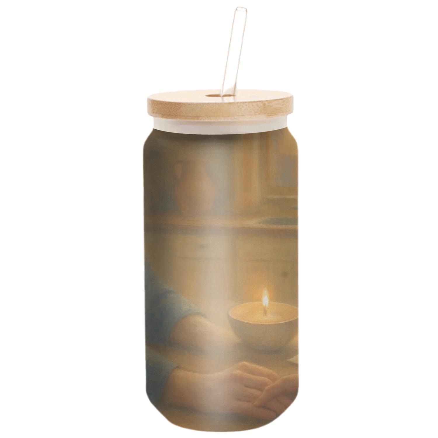 Where Her Warmth Meets Dawn A Bowl Of Light Remembering Mother artisan blown glass drinkware