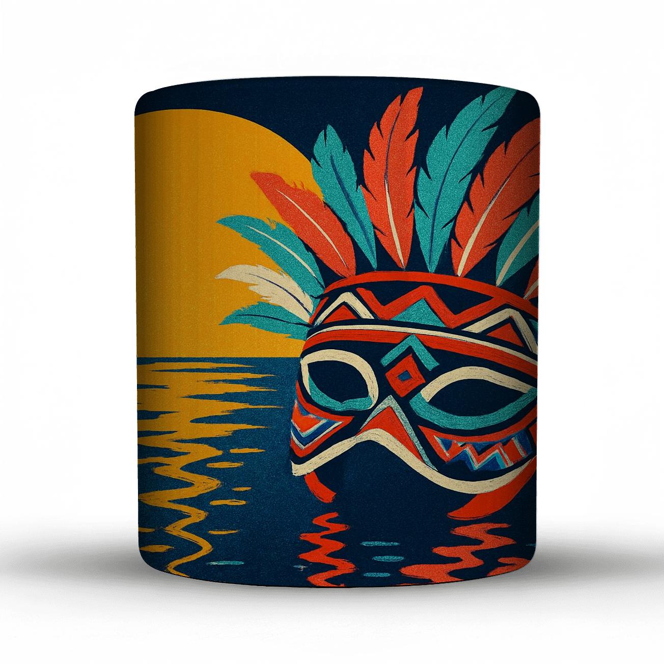 Midnight Sun Mask Parade gift mugs for occasions