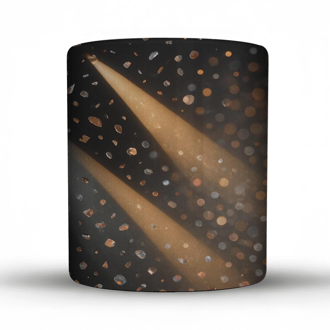Chrome Confetti Spotlight Runway custom printed mugs