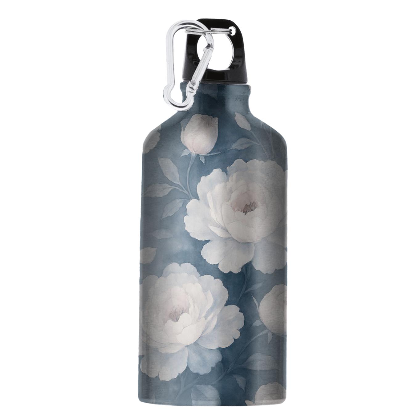Moonlit Peony Mist personalized sports bottles