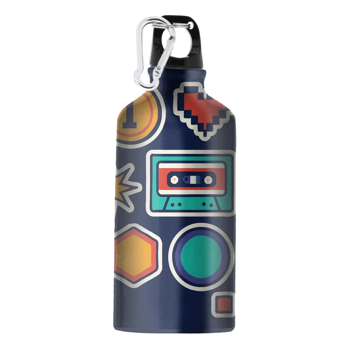 Arcade Sticker Collage Grid athletic sports bottles