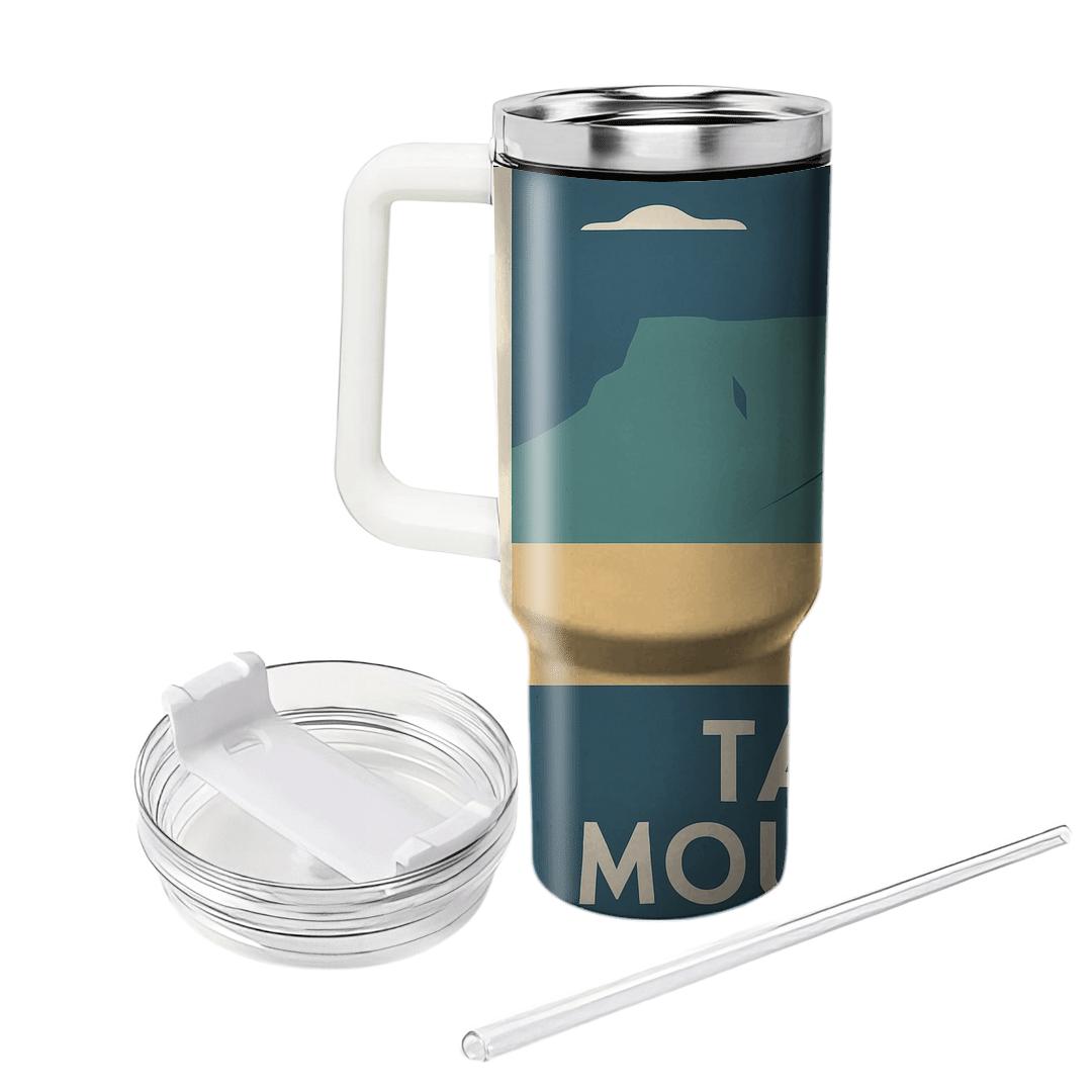 Table Mountain Aerial Cableway Cape Town South Africa unique tumblers