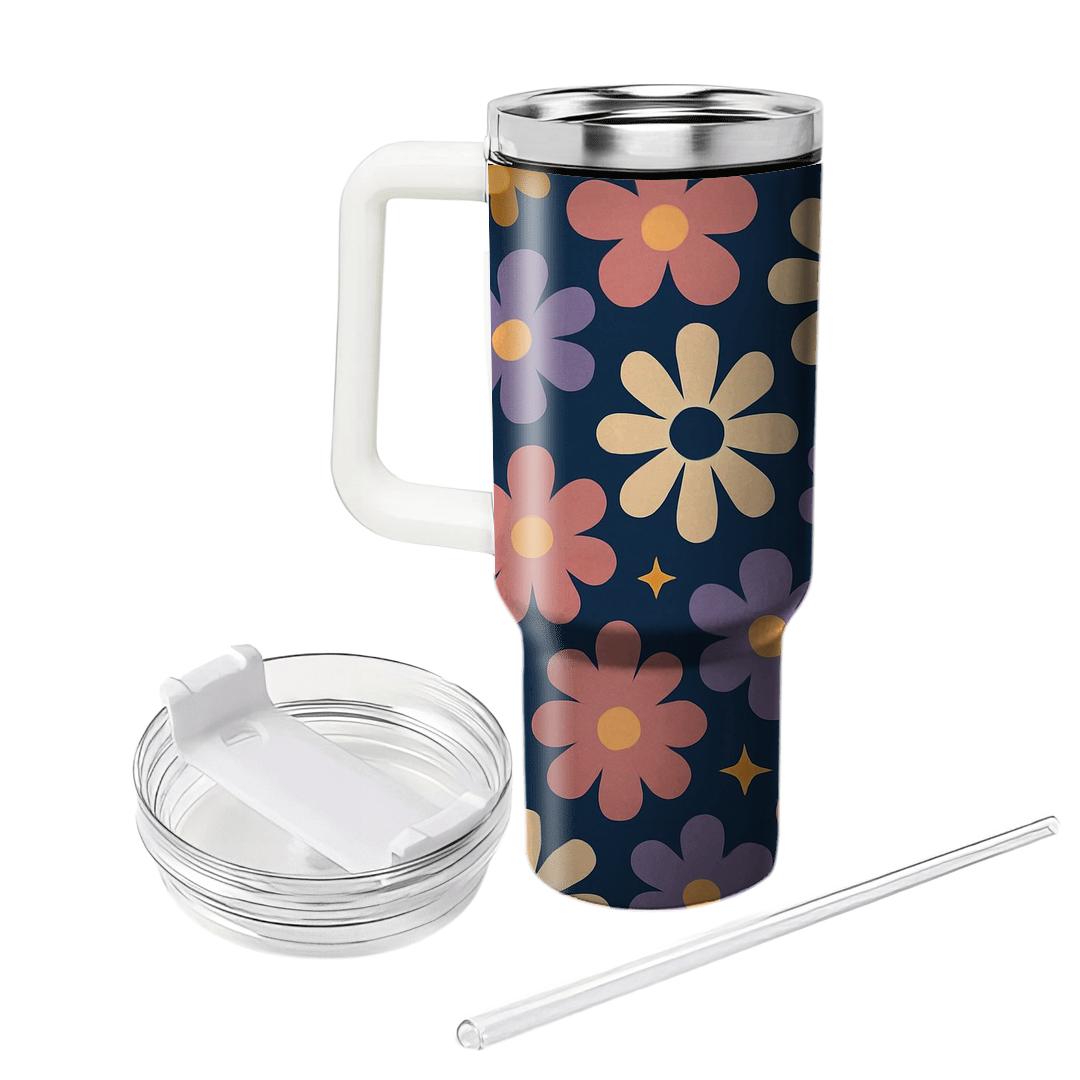 Astro Motel Neon Florals unique tumblers