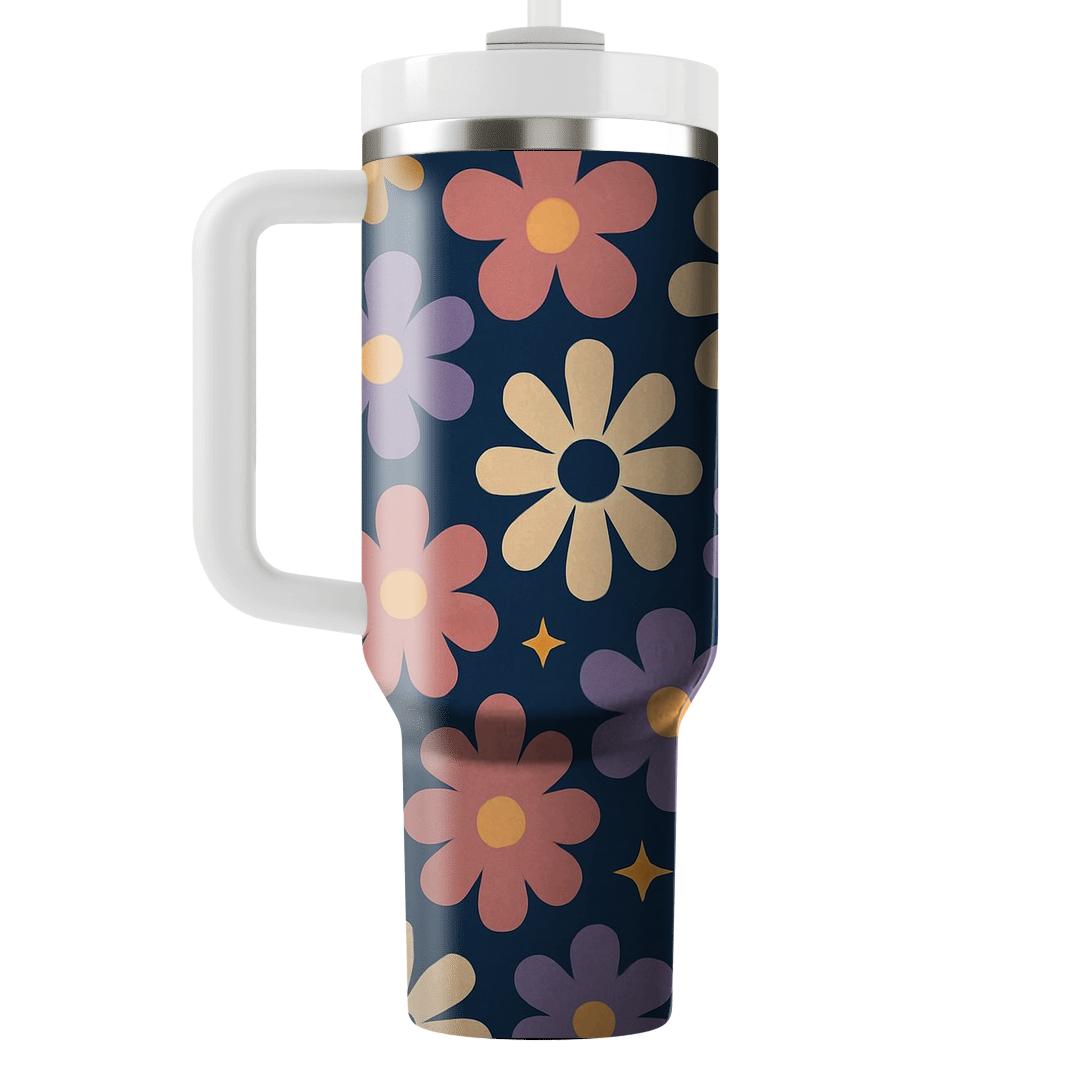 Astro Motel Neon Florals unique tumblers