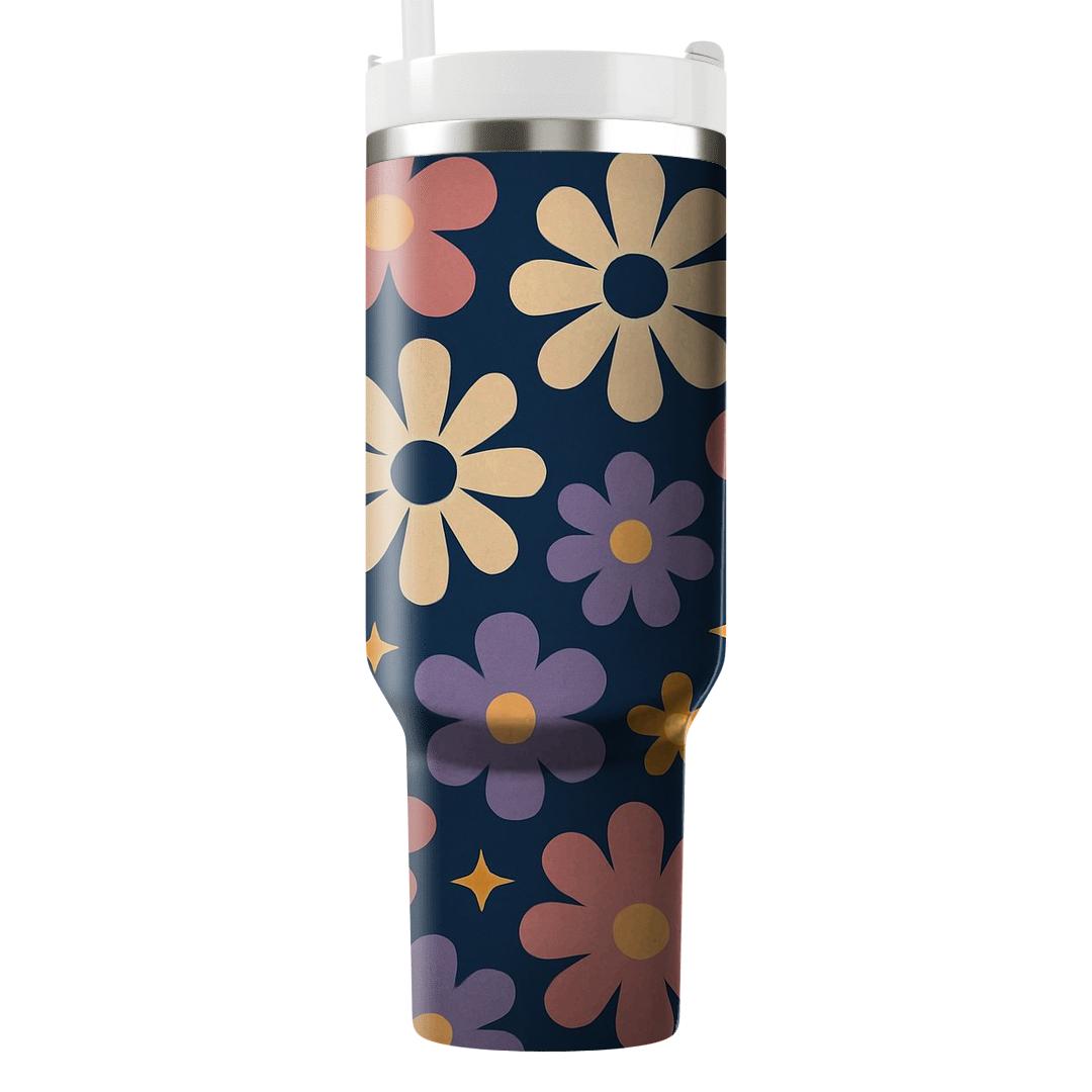 Astro Motel Neon Florals unique tumblers