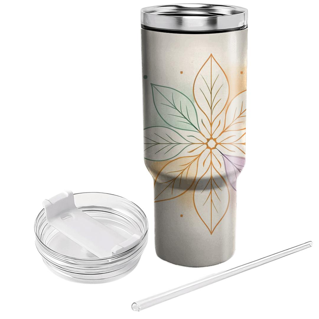 Equinox Color Bloom Nowruz Meets Holi tumblers with lids