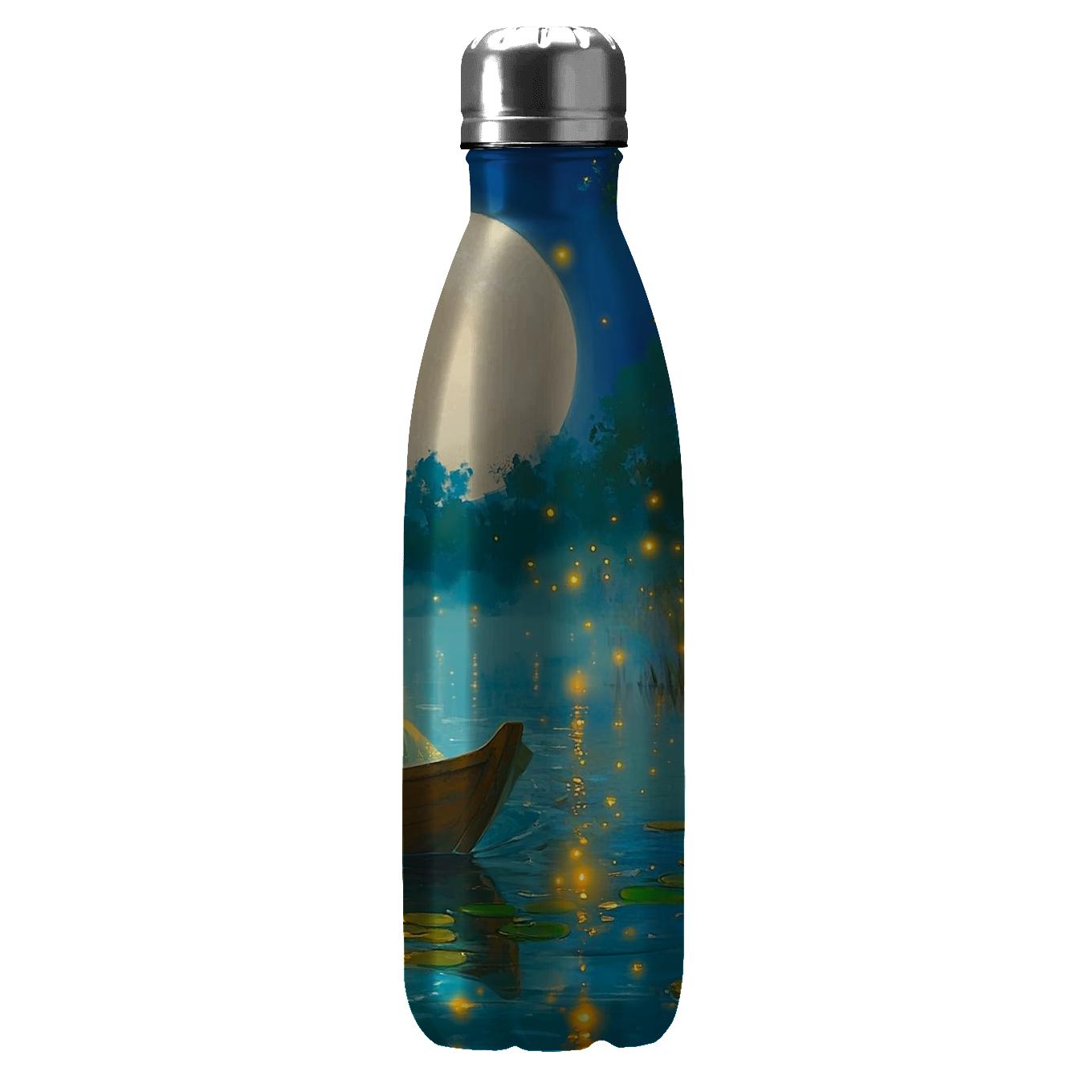 Princess Tiana Bayou Firefly Moonboat Disney Inspired travel water bottles