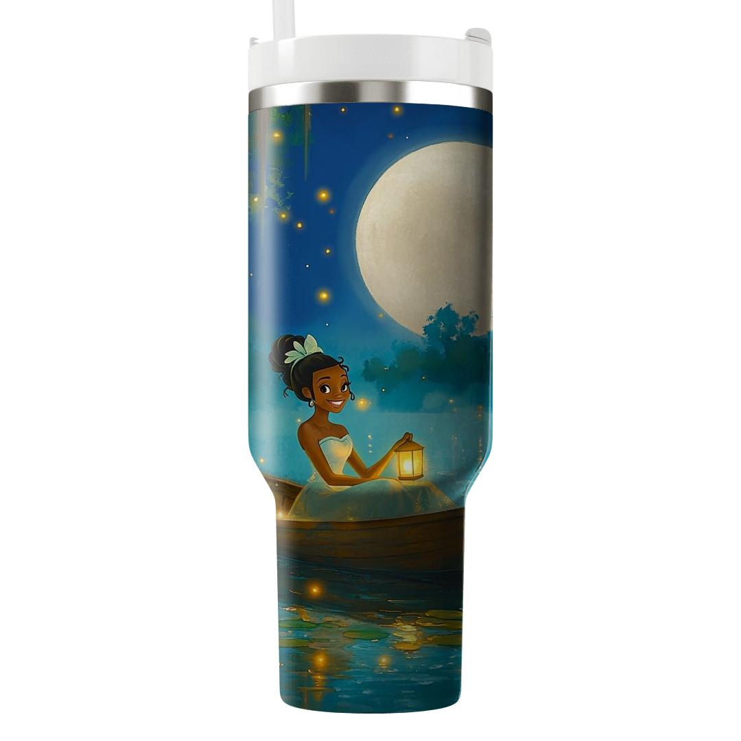 Princess Tiana Bayou Firefly Moonboat Disney Inspired custom tumblers