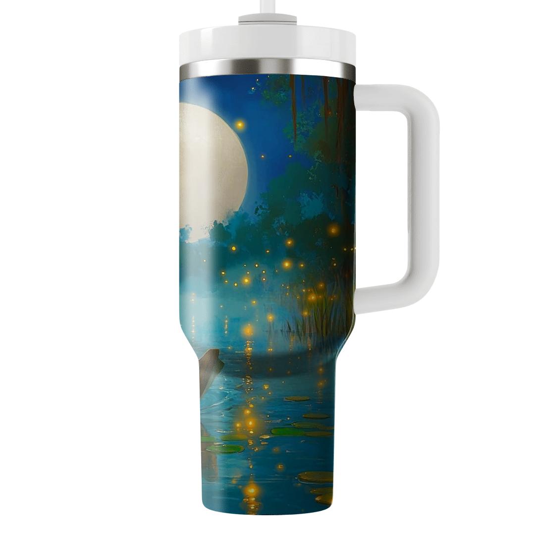 Princess Tiana Bayou Firefly Moonboat Disney Inspired custom tumblers