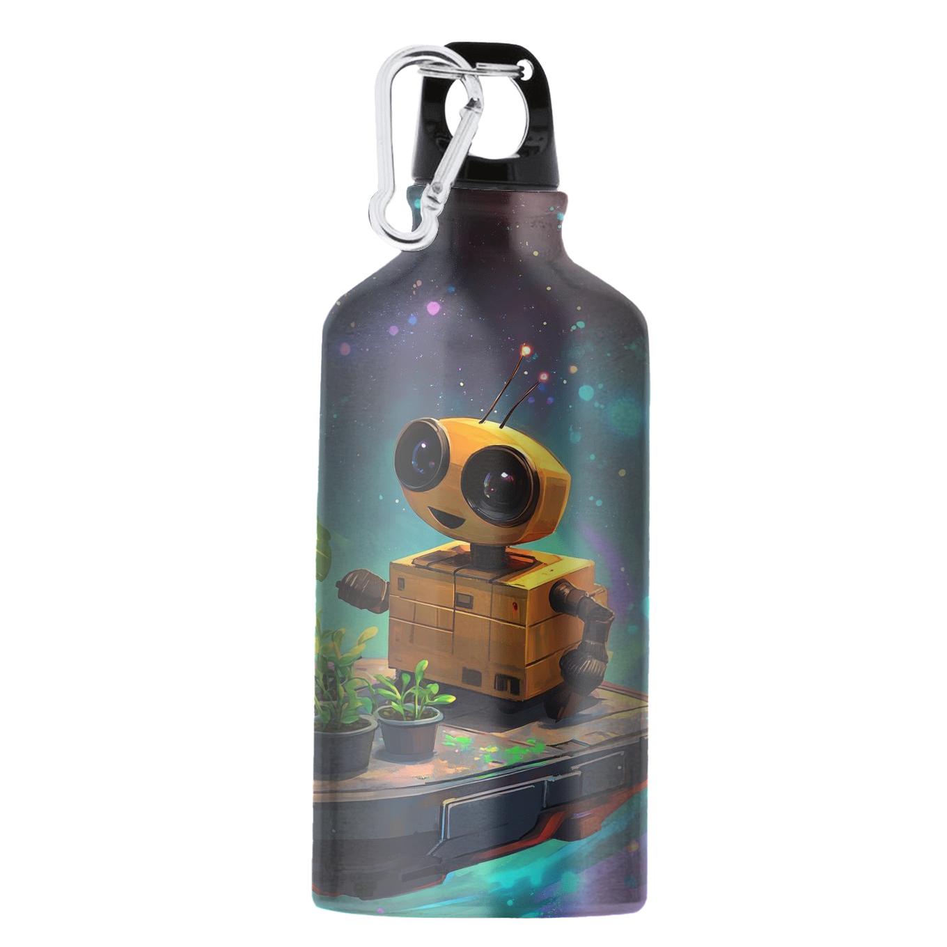 WALL E And EVE Stardust Garden Picnic athletic sports bottles