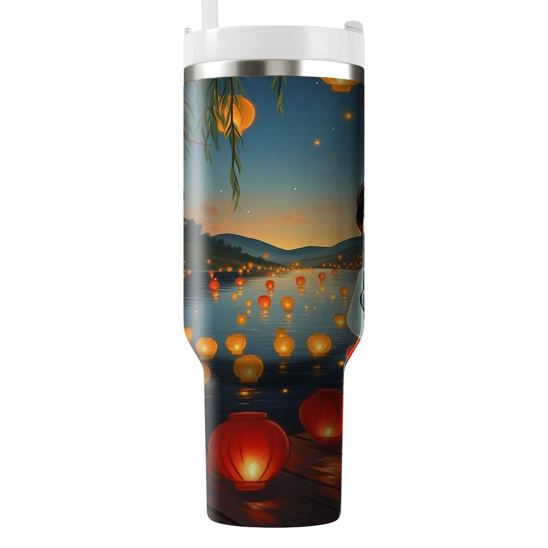 Mulan Lantern River Parade tumblers for gifts