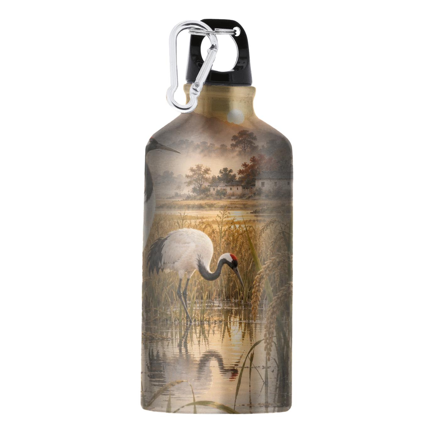 Amber Crane Harvest Silhouette insulated sports bottles [AI-1b03898d-ae9da79b1c37]