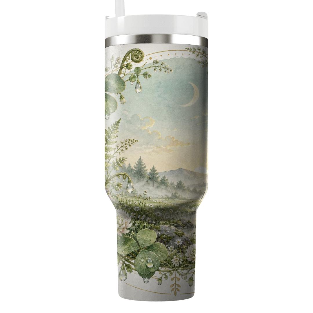 Spring Moon Dew Herbarium tumblers for gifts [AI-011dbe9d-3287005353e8]