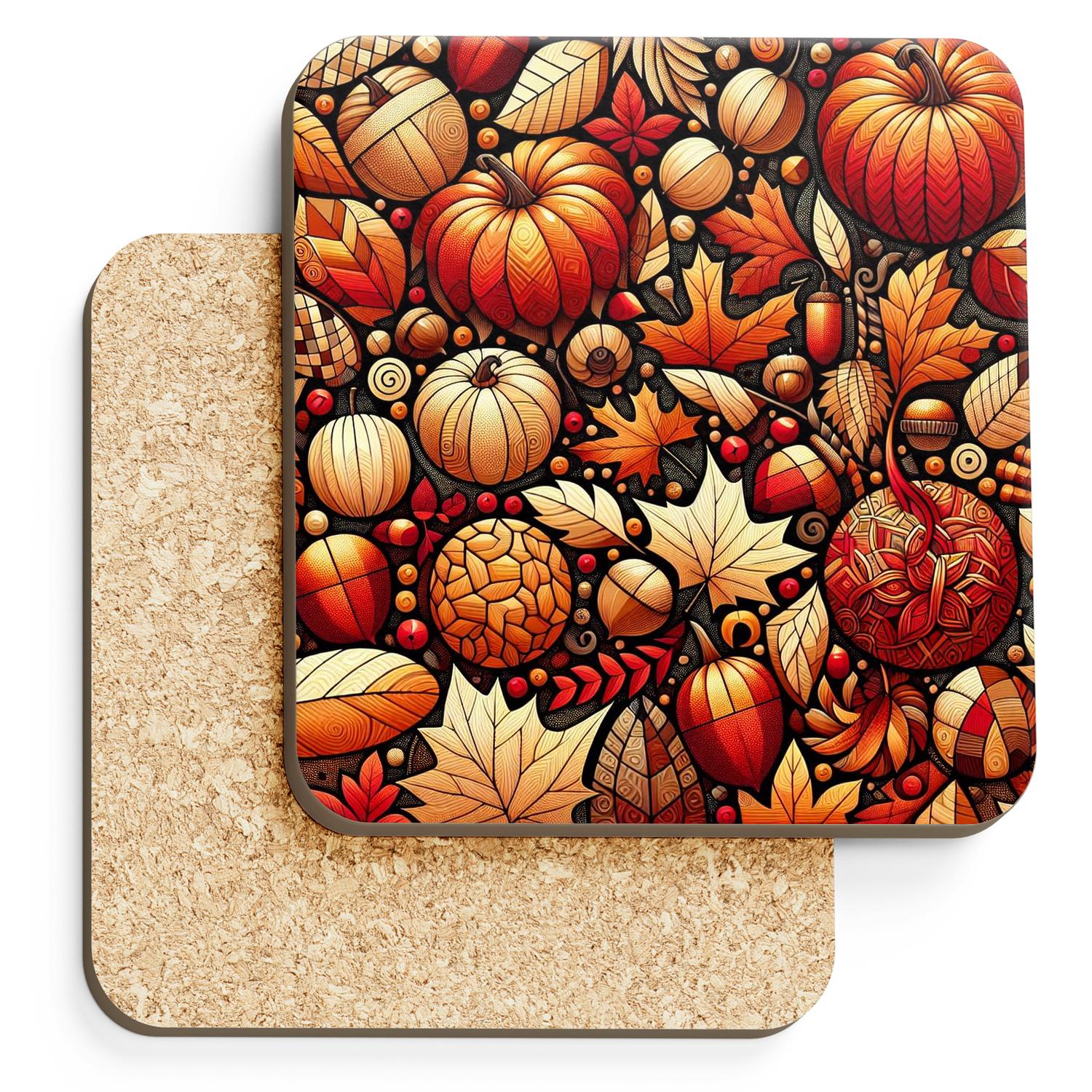 Autumn Mosaic Marvel Tumblers With Lids