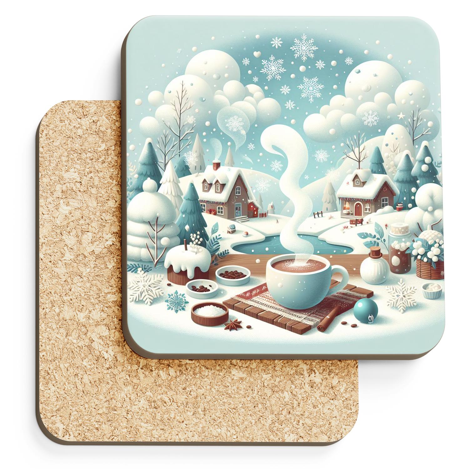 Winter Chill & Cheer Tumblers With Lids