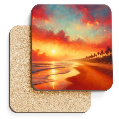 Summer Sunset Symphony Decorative Tumblers