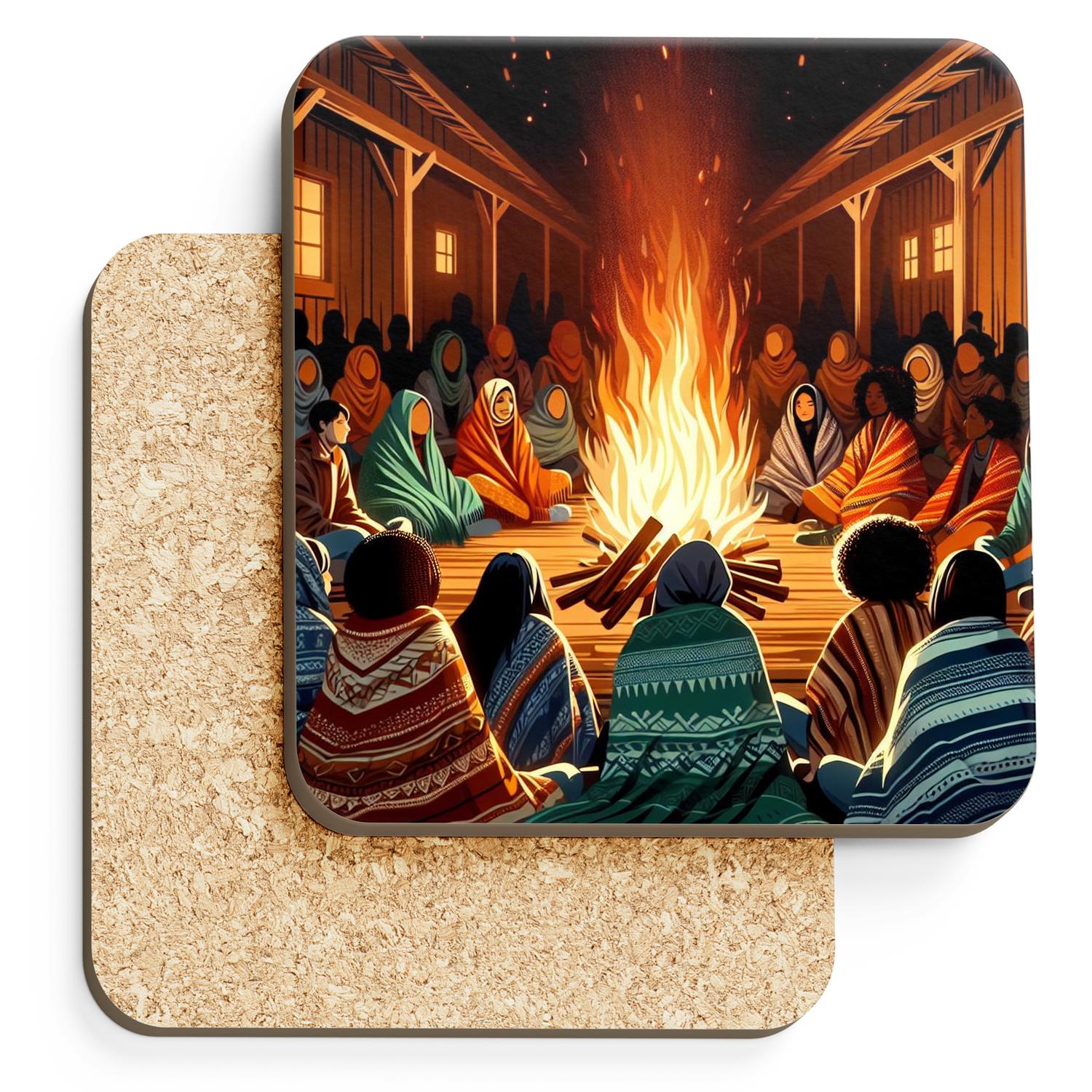 Autumn Nights By The Fire Tumblers With Lids