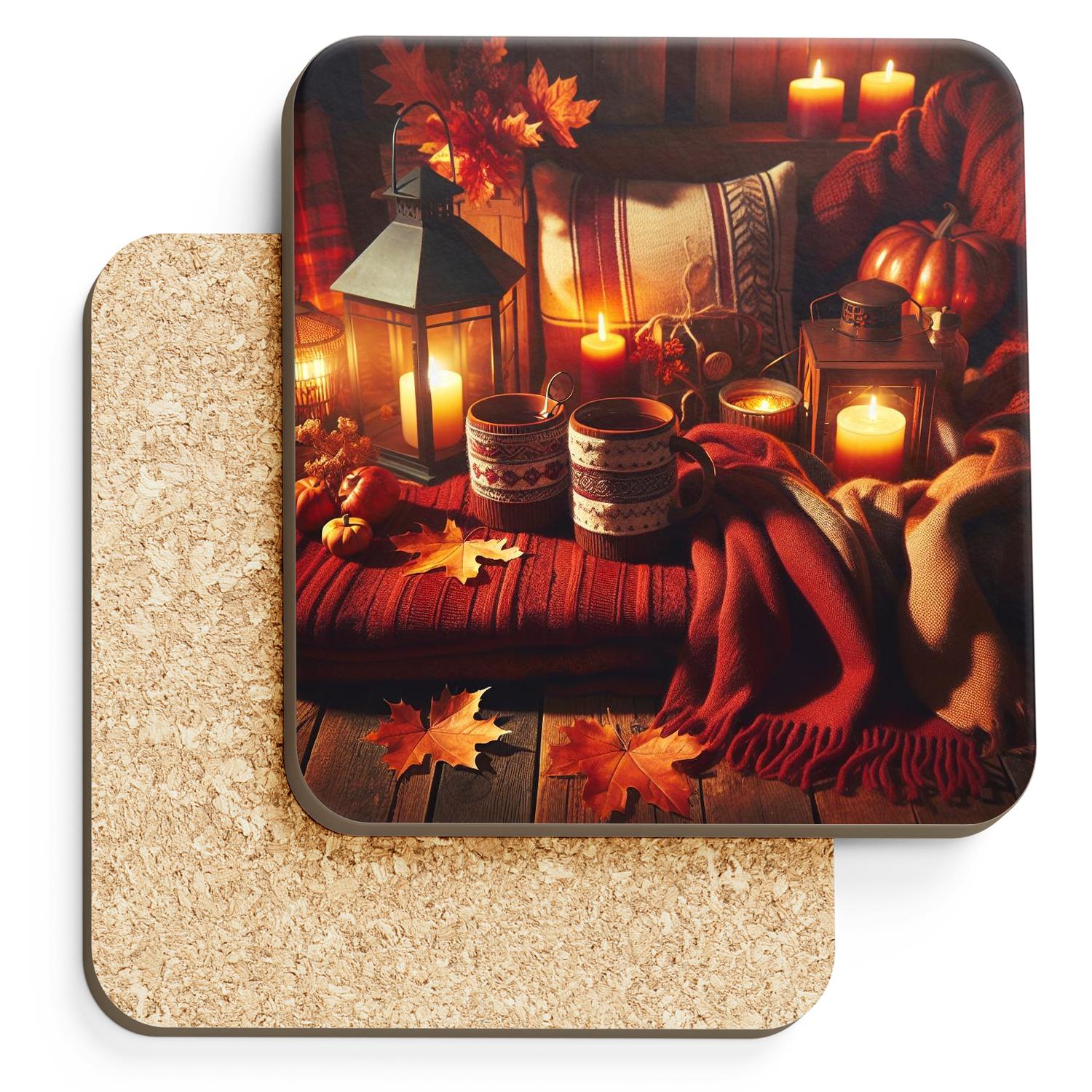 Autumn Cozy Nights Decorative Tumblers