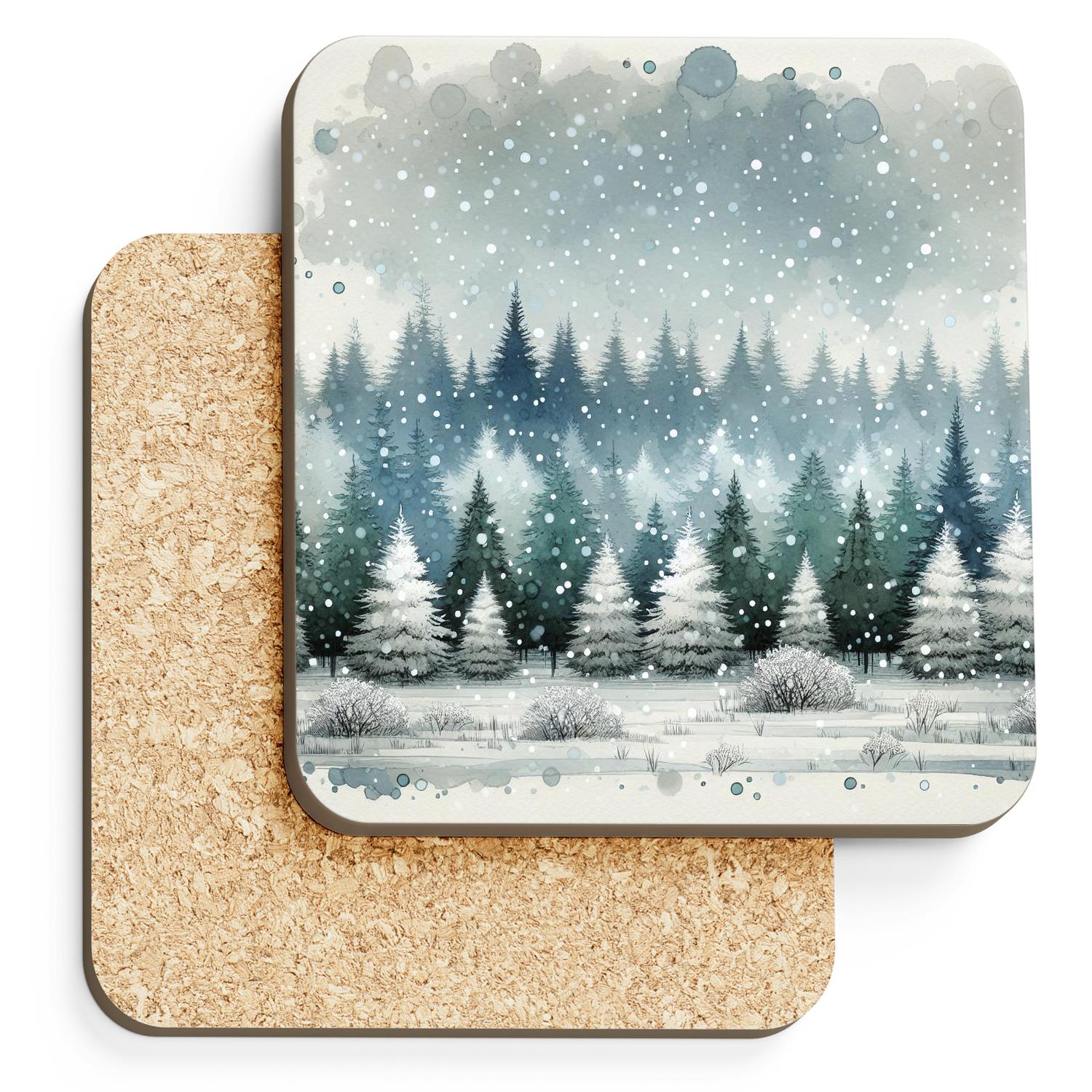 Winter Forest Enchantment Decorative Tumblers