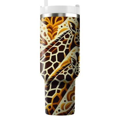 Bold Giraffe Prints  Travel Tumblers