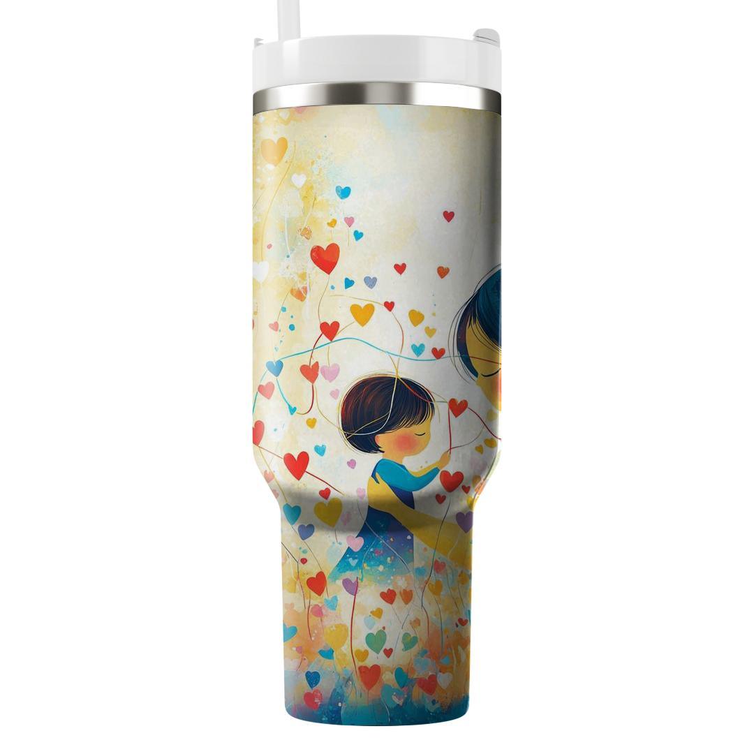 The Heartstrings Of Love: A Mother’s Unbreakable Connection Tumblers With Lids
