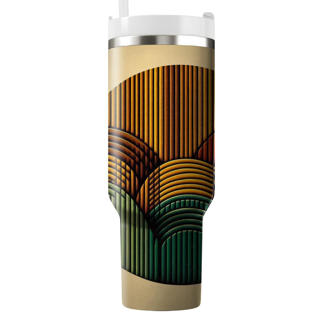 Classic Corduroy Texture  Tumbler Cups