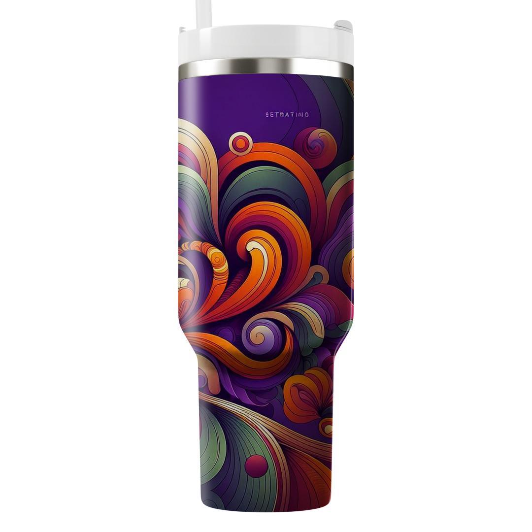 70s  Patterns  Travel Tumblers