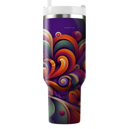 70s  Patterns  Travel Tumblers