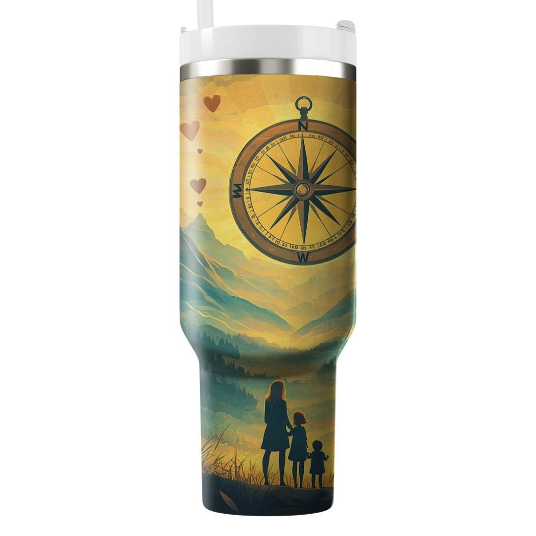 The Compass Of My Life: A Mother’s Guidance Through Challenges Tumblers With Lids