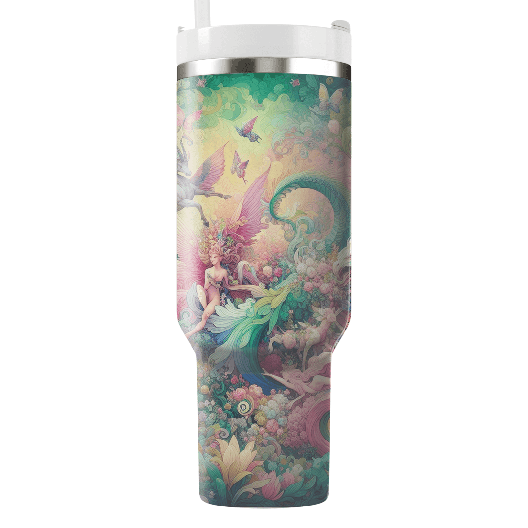 Mythical Blossoms - Spring Festival  Decorative Tumblers