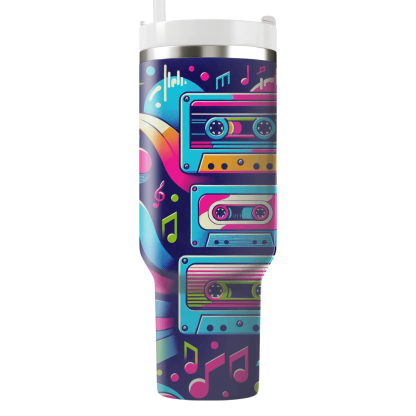 Retro Cassette Memories  Custom Tumblers