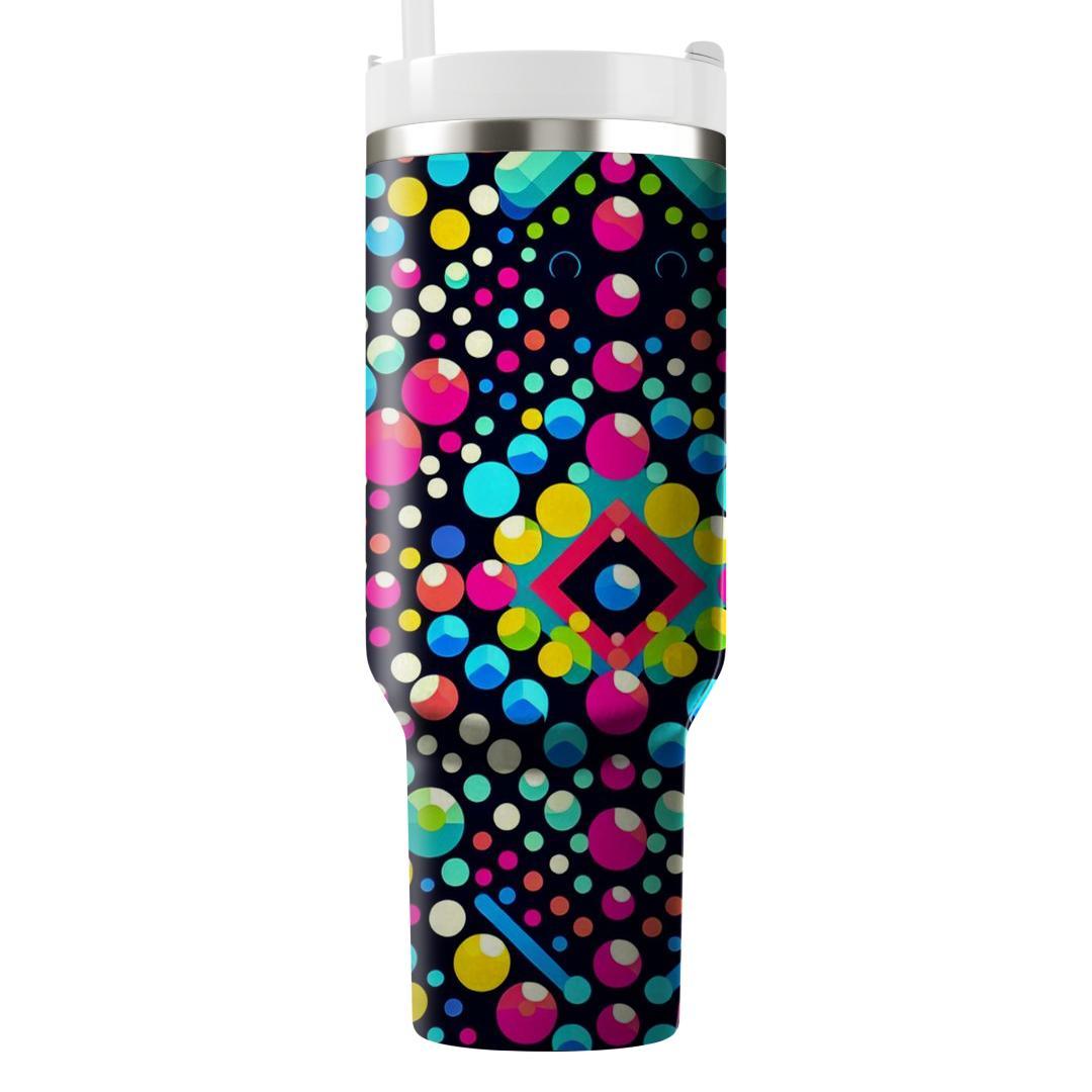  Dot Matrix  Tumblers With Lids