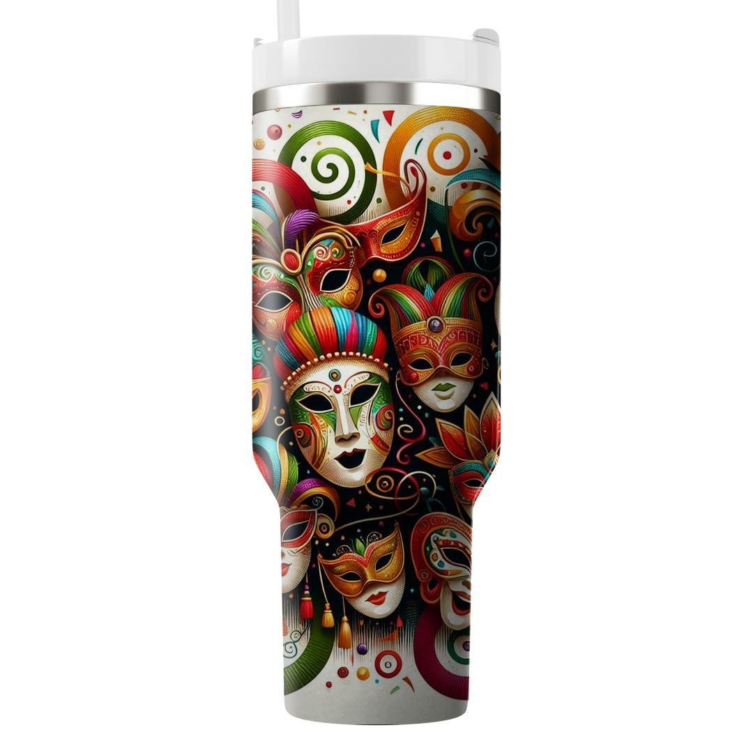 Festival Of Masks - A Cultural Carnival  Tumbler Cups