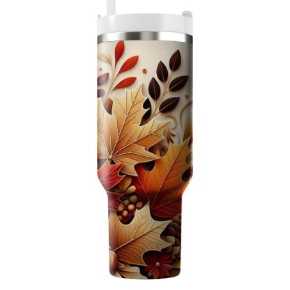 Autumn Forest Treasures  Travel Tumblers