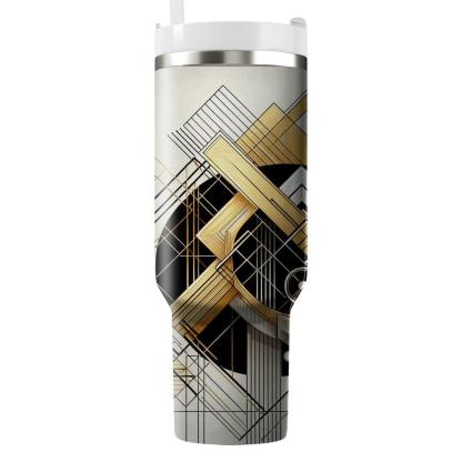 Deco Dreamscape  Travel Tumblers