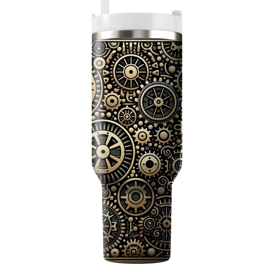 Industrial Steampunk Gear  Tumblers For Gifts