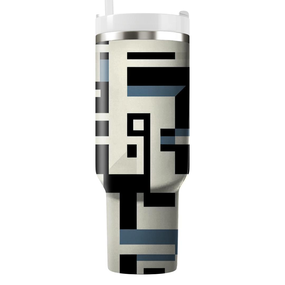 Bauhaus Line Art  Travel Tumblers