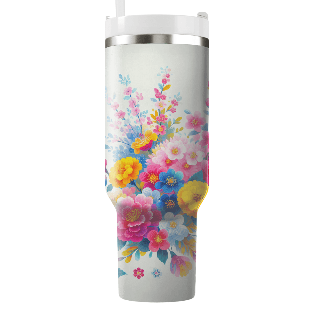 Joyful Bloom - International Flower Festivals  Travel Tumblers